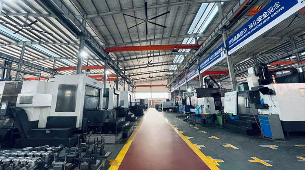 Shanghai Jianggong Valve Manufacturing Co., Ltd. linea di produzione del fabbricante