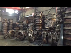 Valvola a farfalla in acciaio fuso WCB Triple Offset per uso in acqua, vapore e olio