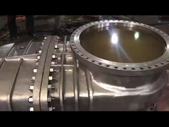 Valvola a farfalla di tipo EPDM con rivestimento in gomma di ferro duttile con flange concentriche