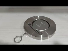 Valvola di controllo a disco singolo in acciaio inossidabile