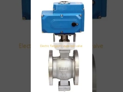 Valvola a sfera elettrica a flangia tipo V