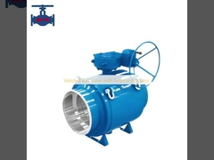 Valvola a sfera saldata con attuatore a turbina